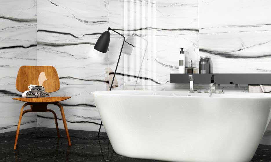 کاشی هرمس - 80x160 - طرح 6